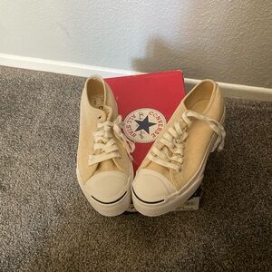 Converse platform sneakers. Never worn. Jack PurcellPlatform ox